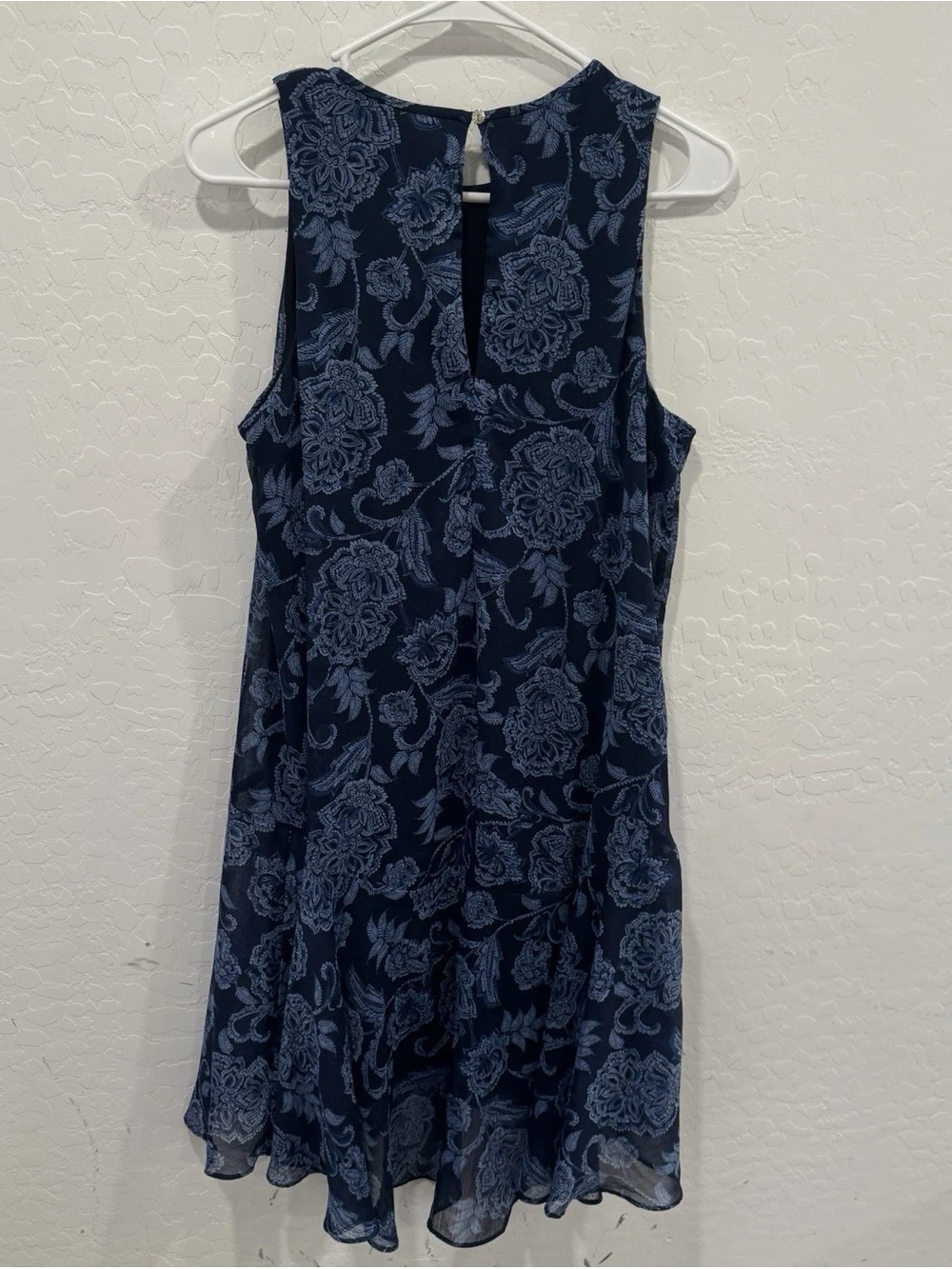 Tommy Hilfiger Navy Blue Floral Mini Dress